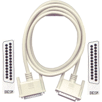 Cable Interlink/Laplink Paralelo Db25 m - Db25 m 2 mts.