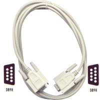 Cable Interlink/Laplink Serie Db9 h - Db9 h 2 mts.