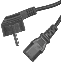 Cable red TT H. Recto -S.Schuko 2 metros