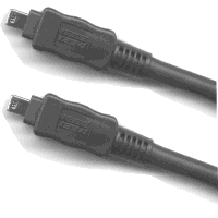 Cable Firewire IEEE 1394 4 pines m - 4 pines m 2 metros SPB