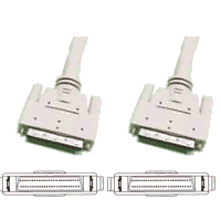 Cable  High MiniDb 68 macho(scsi5) a High MiniDb 68 macho(scsi5) 2 metros