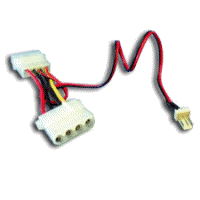 Cable adaptador Ventilador 3 pin a F.A.
