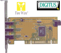 Controladora FireWire IEEE 1384  Pci