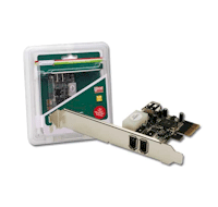 TARJETA 2P. FIREWIRE PCI-EX