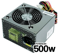 Fuente alimentacion 500W