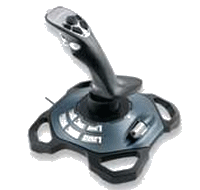 Joystick con 12 botones Logitech Force 3D Pro conexion  USB