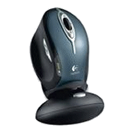 Raton Logitech inalambrico-Laser Usb 3 Botones + Scroll