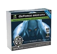 Tarjeta Grafica PCI-EX DDR-3 GF 8800GTX 768 Mb