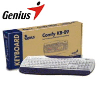 Teclado GENIUS KB-09 Membrana PS/2