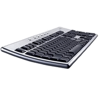 Teclado Benq A-122 tecnologia X-Touch PS/2-USB